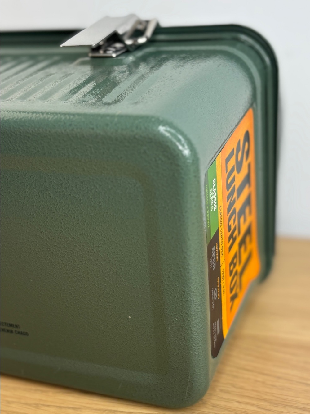 Stanley Classic Lunch Box Durable Metal Vintage Style With Thermos NWOT - Picture 12 of 12
